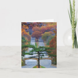 Oktober Road Notecard Kort