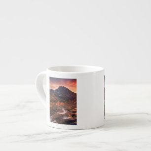 Oktober tänder på billyktahandfatet espressomugg