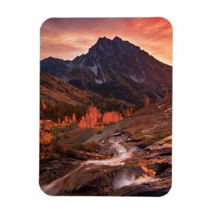 Oktober tänder på billyktahandfatet magnet