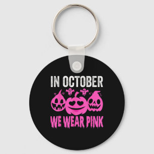 Oktober Vi Bära Rosa Breast Cancer Awareness 1 Nyckelring