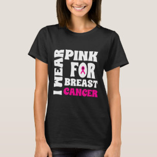 Oktober Vi Bära Rosa Breast Cancer Awareness Women T Shirt