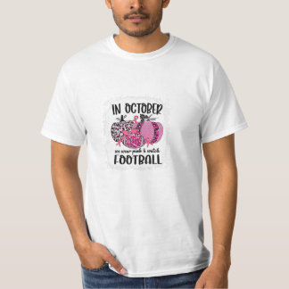 Oktober vi Bära Rosa och vaksamhet T Shirt