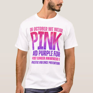 Oktober Vi Bära Rosa T Shirt