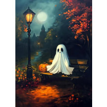 Oktoberassistenten | Spooky Ghost & Pumpkin
