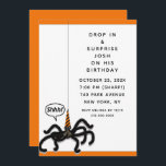 Oktoberdagskvällen Party Inbjudningar<br><div class="desc">Kreativet Halloween fick födelsedag som överraskade party inbjudan designat för att enkelt anpassa sig för alla.</div>