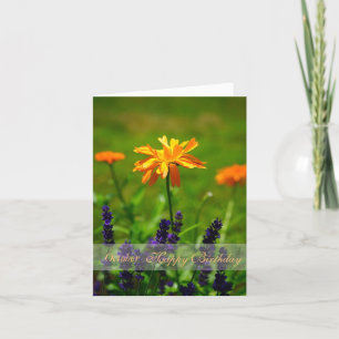 Oktoberdagstidningen Stunning Orange Marigolds Kort