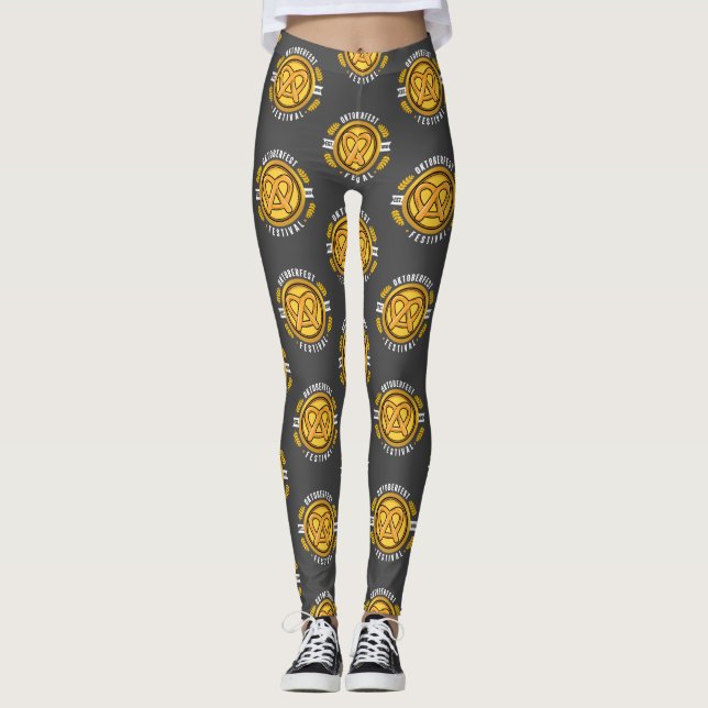 Oktoberfest 1810 Lagar Leggings (Framsida)