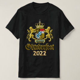 Oktoberfest 2022 Bavaria Vapensköld T-shirt