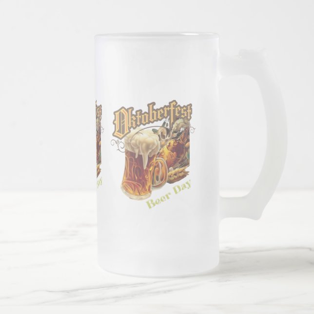 Oktoberfest 2026 frostat ölglas (Höger)