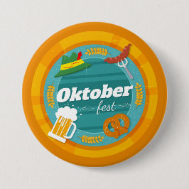 Oktoberfest Beer Festival Button Knapp