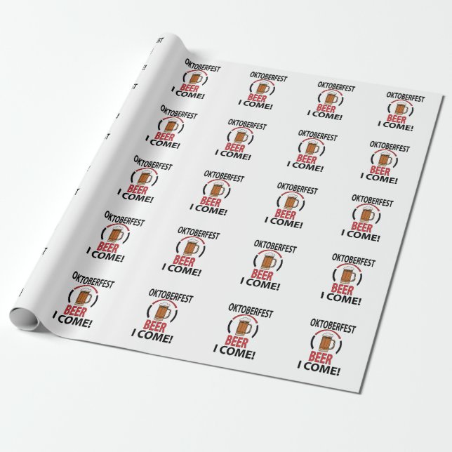 Oktoberfest Beer Festival Funny Oktoberfest Presentpapper (Utrullad)