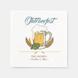 Oktoberfest Beer Festival Pappersservett