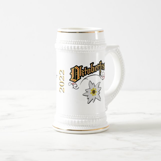 Oktoberfest Ceramic Beer Stein Sejdel (Framsida höger)