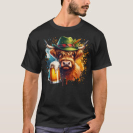 Oktoberfest Cow T Shirt