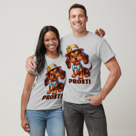 Oktoberfest Dachshund Prost! T Shirt