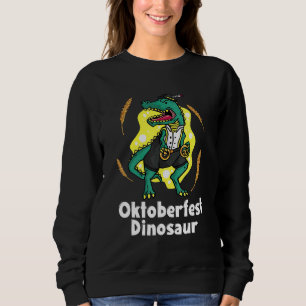 Oktoberfest Dinosaur Lederhosen Bavarian Costume T Shirt