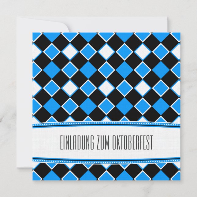 Oktoberfest Einladung Inbjudningar (Framsida)
