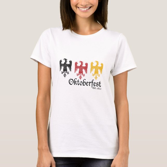 Oktoberfest Est. 1810 T-shirt (Framsida)
