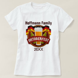 Oktoberfest Familjefirande T Shirt