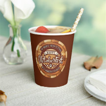Oktoberfest Festival Brown Wooden Beer Barrel
