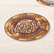 Oktoberfest  Festival Brun Trä Ölfat 