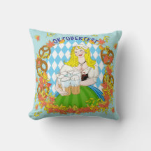 Oktoberfest, flicka och öl