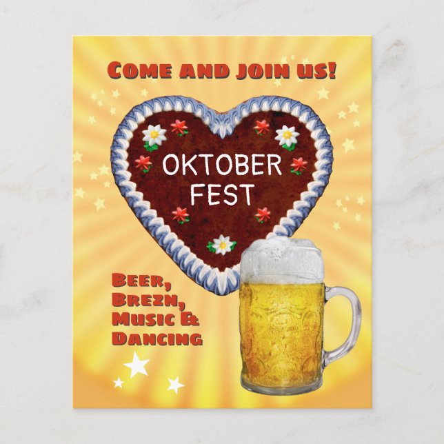 Oktoberfest Flygblad (Framsidan)