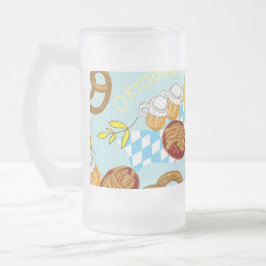 Oktoberfest Frostat Ölglas