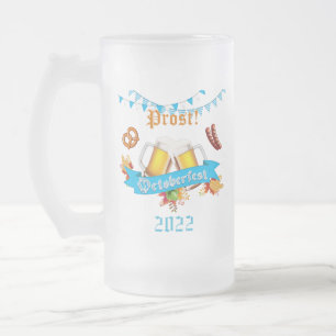 Oktoberfest Frosted Beer Mugg