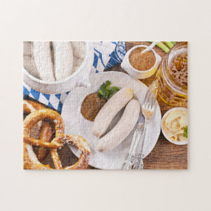 Oktoberfest frukost pussel
