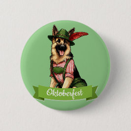 Oktoberfest German Shepherd Hund Knapp
