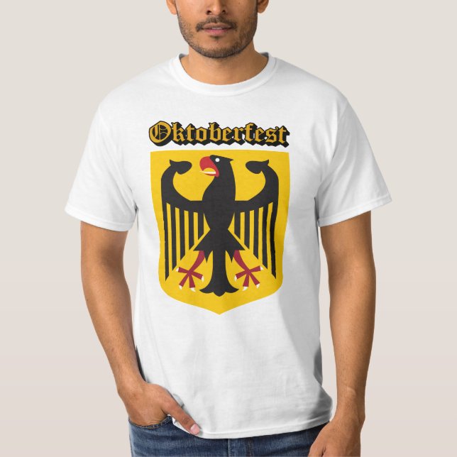 Oktoberfest Gift German Party Outfit T Shirt (Framsida)