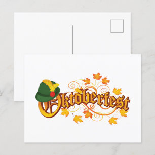 Oktoberfest Helg Vykort