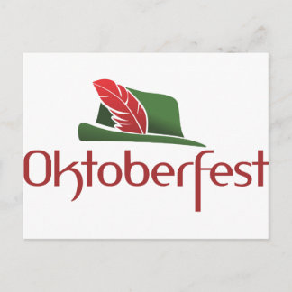 Oktoberfest-hytt Vykort