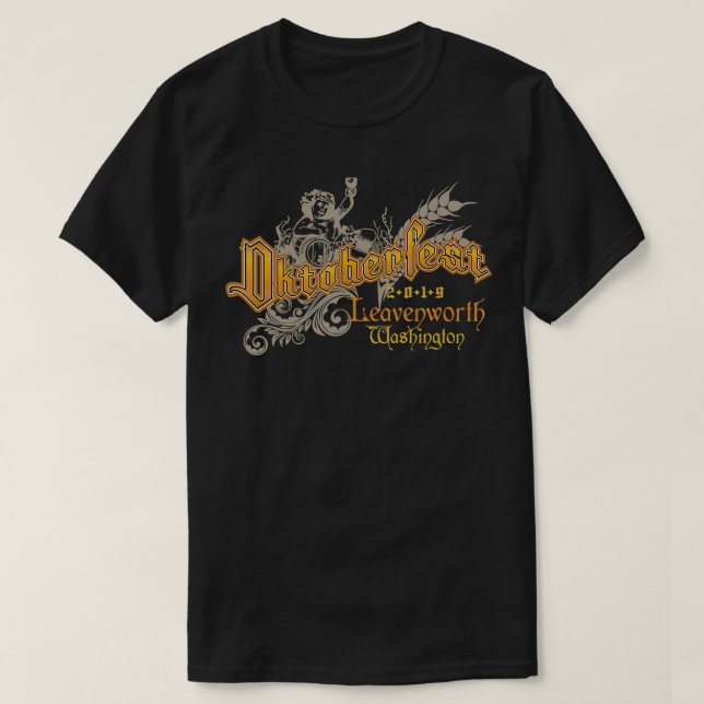 Oktoberfest Leavenworth Washington Beer Älskare So T Shirt (Design framsida)