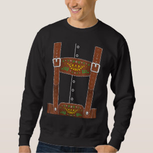Oktoberfest Lederhosen Halloween Oktoberfest Germa Lång Ärmad Tröja