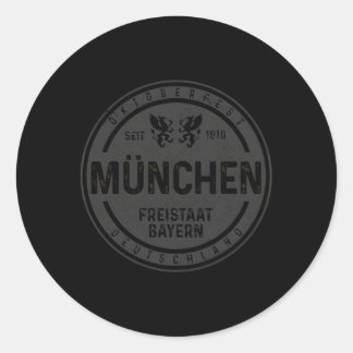 Oktoberfest Mã ¼ Nchen München München Ger Bayern Runt Klistermärke