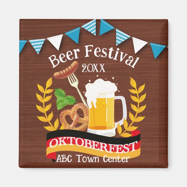 Oktoberfest Magnet (Framsidan)