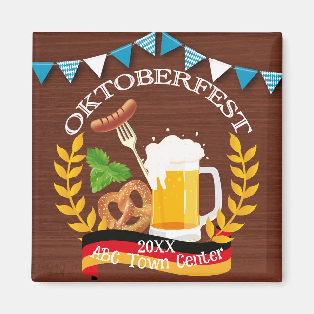 Oktoberfest Magnet (Framsidan)