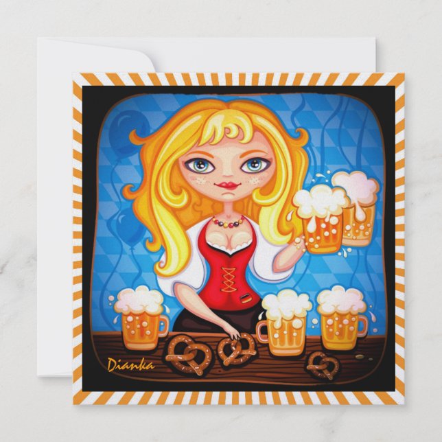 Oktoberfest - Oktoberfest Inbjudningar (Framsida)