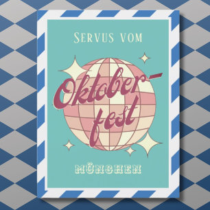 Oktoberfest oktoberfest Retro Vintage vykort