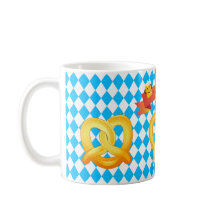 OKTOBERFEST ölfestival dekoration Blue mönster