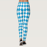 Oktoberfest Outfit Bayern Blue and White<br><div class="desc">Oktoberfest balkar med diamant lozenge mönster i Bayern blue and white. Perfekt som en del av Oktoberfestens utrustning för arbete,  party eller fritid.</div>