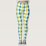 Oktoberfest Outfit Bayern Blue Gult and White<br><div class="desc">Oktoberfester med diamantstövlar mönster i Bayernblå,  vit och gult. Perfekt som en del av Oktoberfestens utrustning för arbete,  party eller fritid.</div>