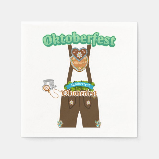 Oktoberfest Pappersservett (Framsidan)