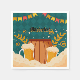 Oktoberfest Pappra blöjor Pappersservett