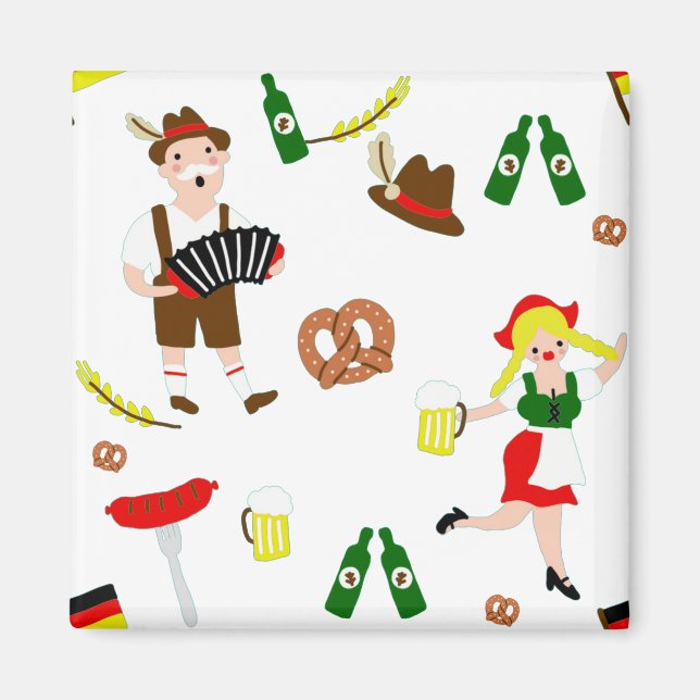 Oktoberfest party magnet (Framsidan)