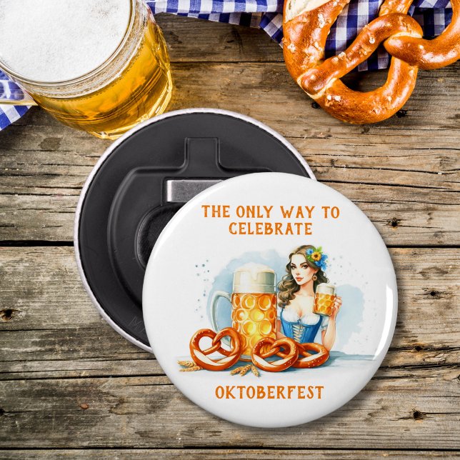 Oktoberfest Party med öl och kalvar ai Flasköppnare (Skapare uppladdad)