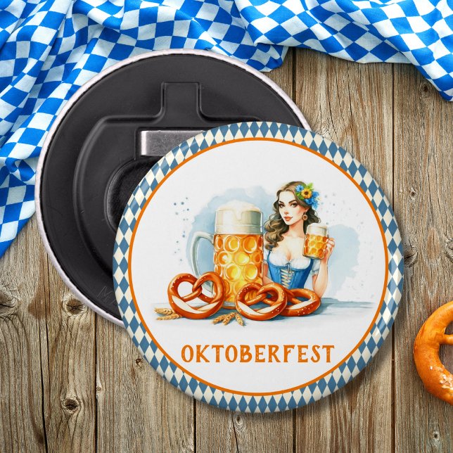 Oktoberfest Party med öl och kalvar ai Flasköppnare (Skapare uppladdad)