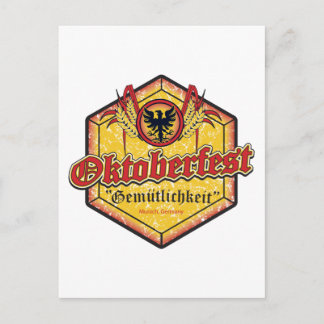 Oktoberfest - Pentagons design Vykort